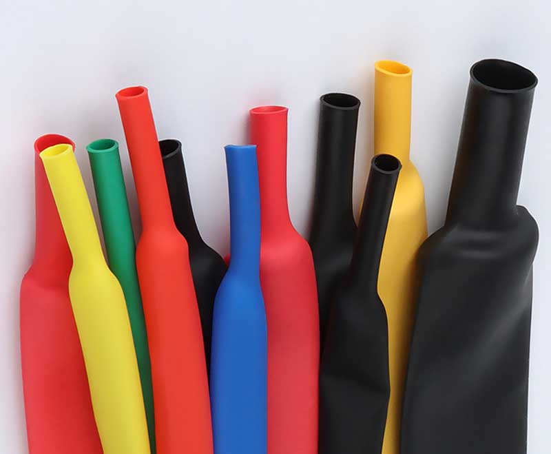 熱縮管有多種顏色和材料可供選擇,以滿足多種應用范圍。