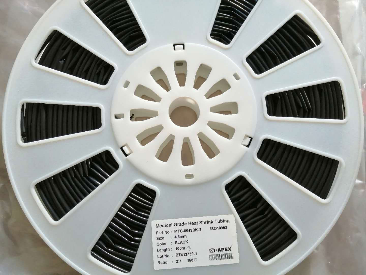 MT2醫療熱縮管盤裝